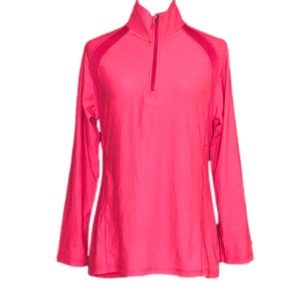 Champion pink quarter-zip sport top